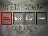 une photo d'Ã©cran de Mortal Kombat Trilogy sur Sega Saturn